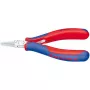 KNIPEX elektroonikahaardetangid 115 MM täppistangid peeneks monteerimistööks, näiteks elektroonikas ja peenmehaanikas - haaramiseks, hoidmiseks ja painutamiseks - karbilukk