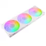 AKASA Vegas A36 120mm ARGB korpuseventilaatorid - valge (3-pack)