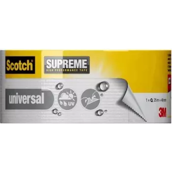 Kleepuv paberteip 3M 4101 valge, 25 m × 48 mm, 1 rull
