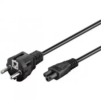Wentronic Goobay toitekaabel (maandatud pistik), 1,8 m, must, must - tüüp F (tüüp F, CEE 7/7) > seadme pistikupesa C5 (93586)