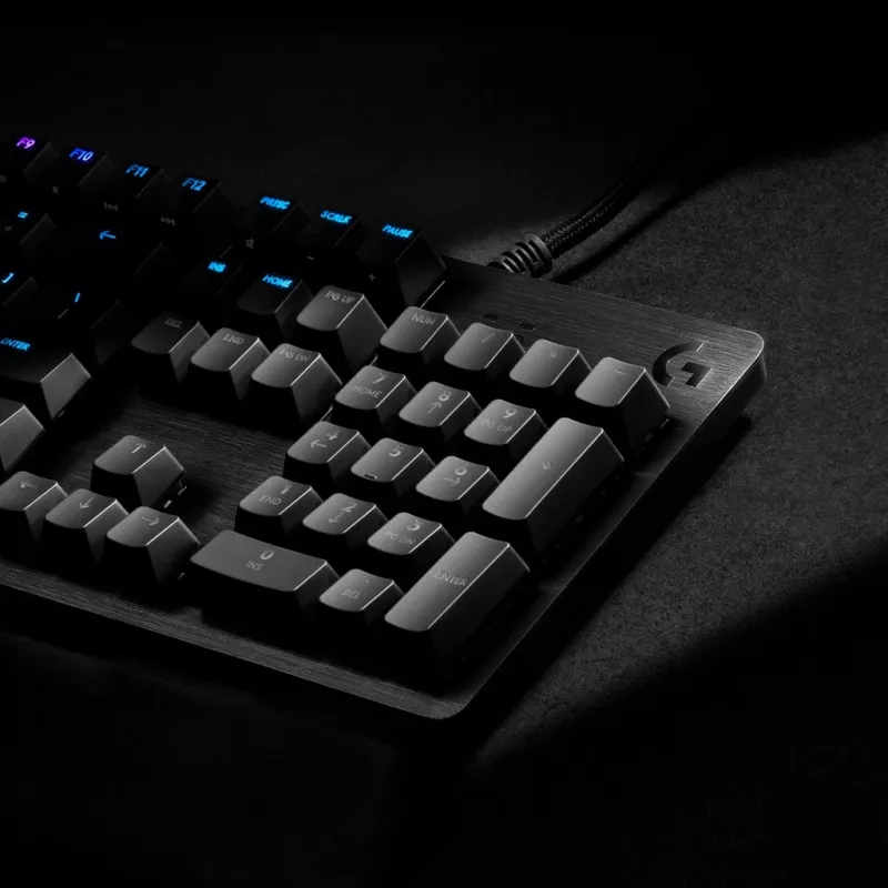 Logitech G512 mänguklaviatuur, must, juhtmega, Šveits, 920-009347