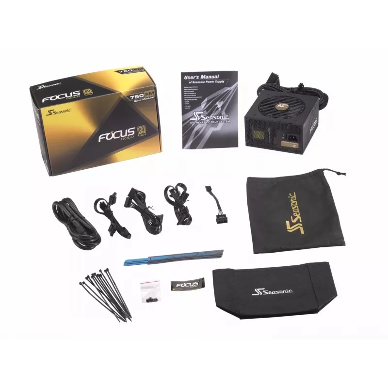 Toiteplokk Seasonic Focus Gold 750 750W