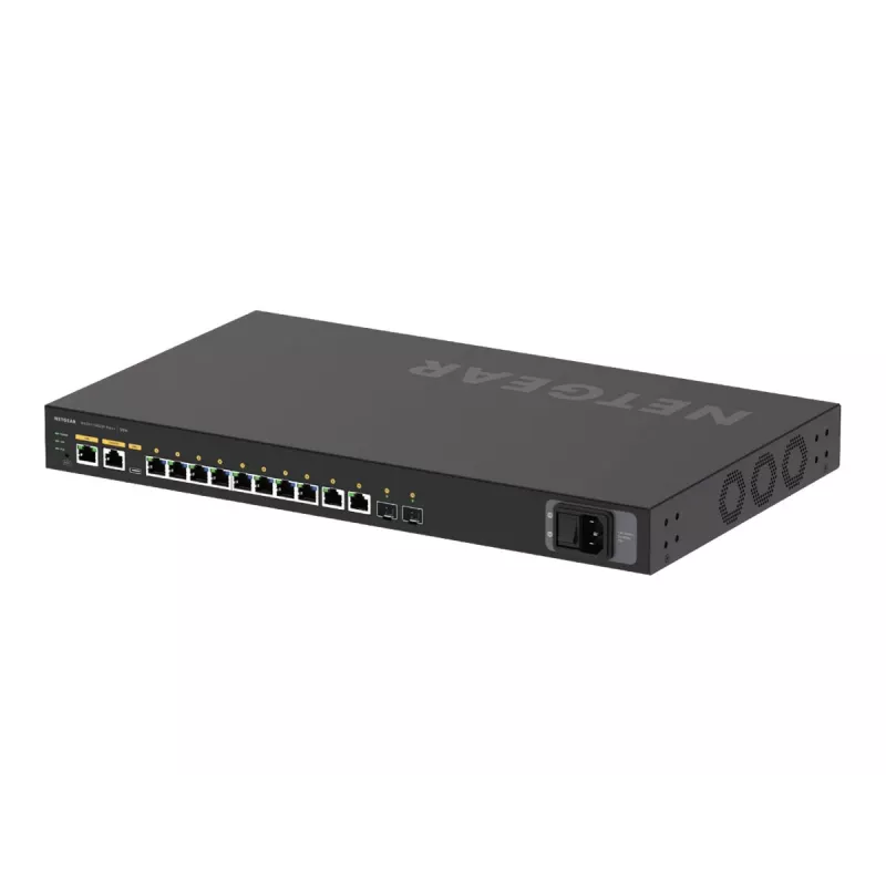 NETGEAR M4250-10G2XF-PoE++ Hallatav L2/L3 Gigabit Ethernet (10/100/1000) Toite üle Etherneti (PoE) 1U Must