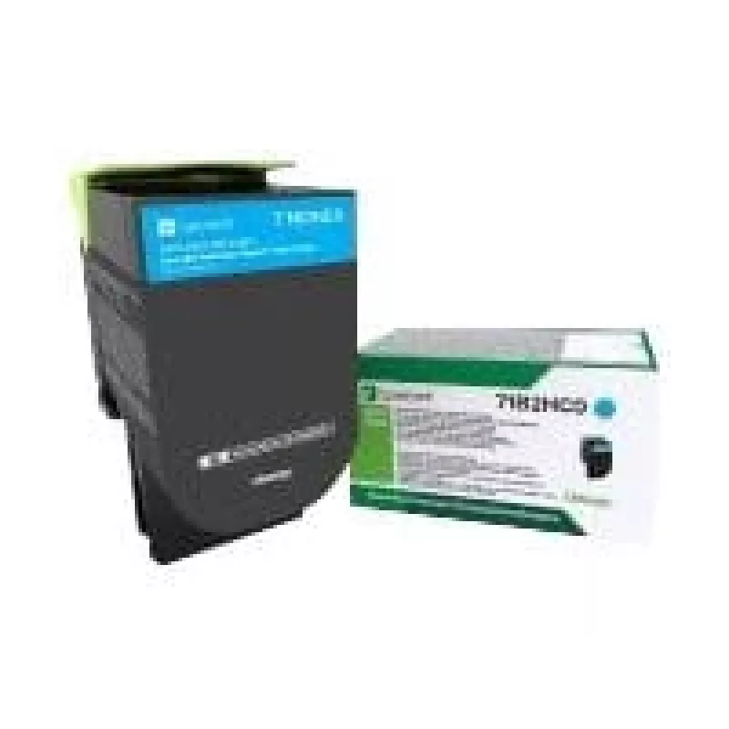 Lexmark 71B2HC0 toonerikassett 1 tk Originaal Tsüaan