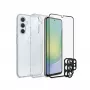 Karastatud klaasist ekraanikaitse komplekt PanzerGlass SAFE. 3-ühes Samsung Galaxy A56 5G jaoks (SA68342)