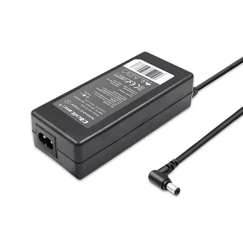 Qoltec 50076 90W toiteadapter/inverter siseruumides, must