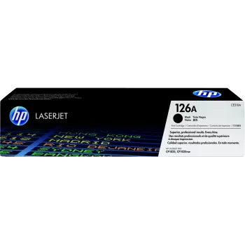 HP 126A must originaal LaserJet toonerikassett, 1200 lehekülge, must, 1 tk
