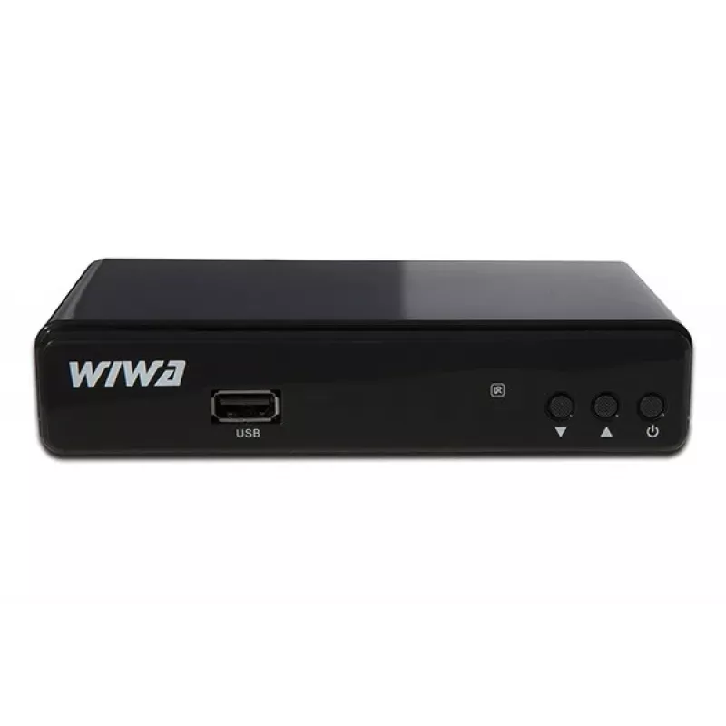 Set-top-tuuner WIWA 2_275294 H.265 DVB-T/DVB-T2 HD, 1 tuuner, 470–860 MHz, HDMI 1.3, USB 2.0, SCART, must