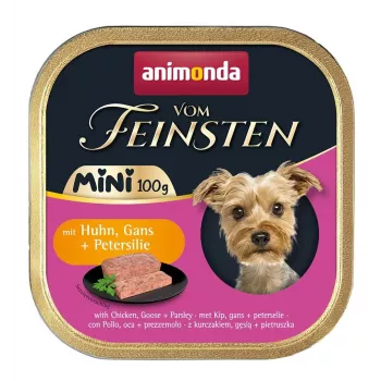 Märg koeratoit Animonda Vom Feinsten 100 g — kana, teraviljavaba, täiskasvanud väikest tõugu koertele (5–10 kg)