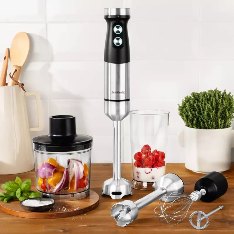 Sukelmikser Gastroback Design Power Hand Blender Set 5-in-1