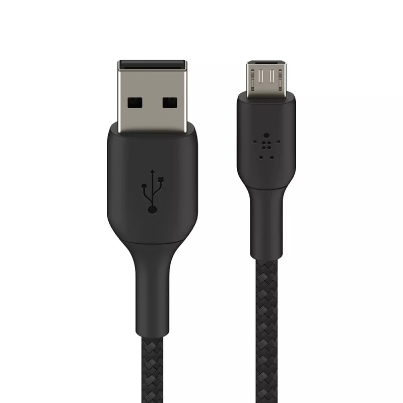 USB-kaabel Belkin CAB007bt1MBK 1m USB A Micro-USB A Must