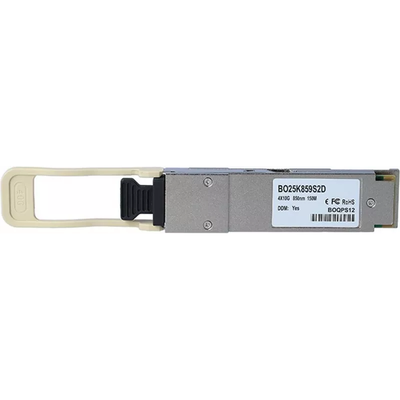 CBO ühilduv QSFP 40G mitmemoodiline transiiver QSFP-40GE-M150-BO, 40 Gbps, 850 nm, QSFP+