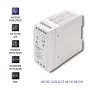 Qoltec Din Rail toiteplokk | 40W | 24V | 1.67A | Valge | õhuke