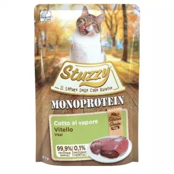 STUZZY Monoproteiin vasikaliha - märg kassitoit - 85 g