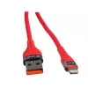 USB A-Lightning kaabel 1m punane