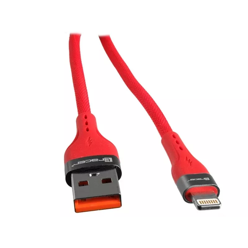 USB A-Lightning kaabel 1m punane