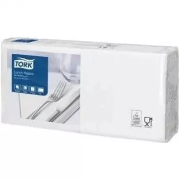 Pabersalvrätikud Tork 477149 Valge 200 tk 320x320 mm