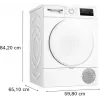 Bosch WTH83277PL Eraldiseisev pesukuivatusrest 8 kg