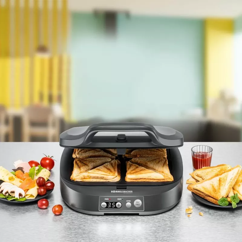 Rommelsbacher ST 1800 võileivagrill 1800 W Must