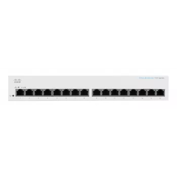 Lüliti, Cisco CBS110 haldamata L2 Gigabit Ethernet 16x RJ-45 (10/100/1000), 1U, 32 Gbps