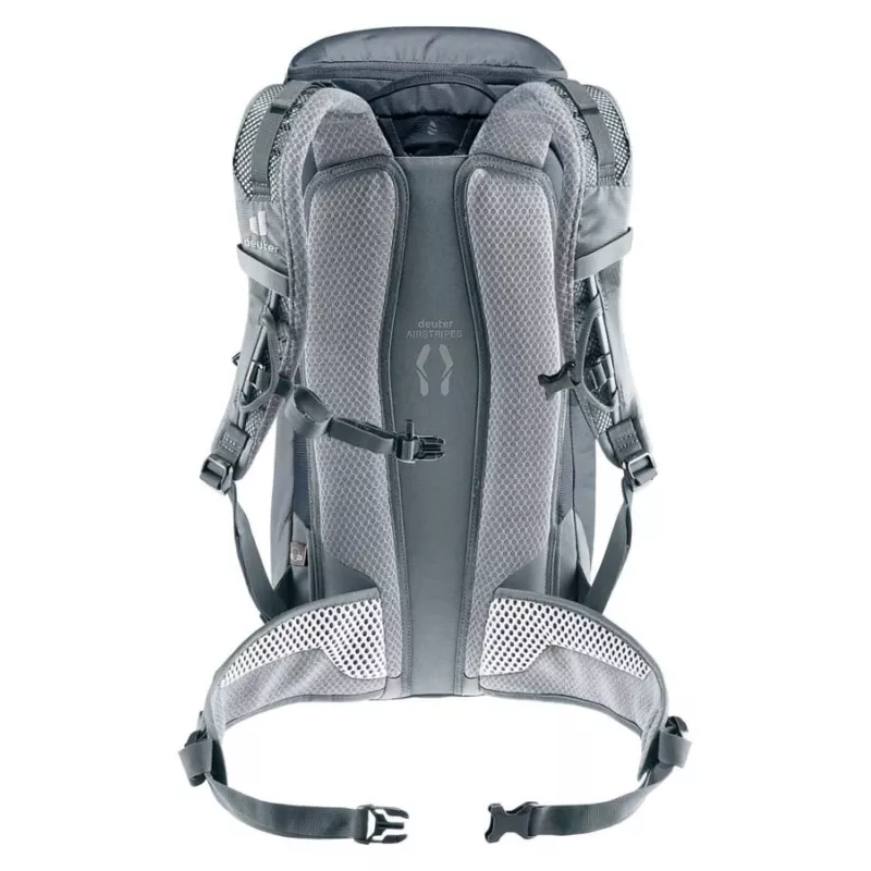 Seljakott DEUTER Trail 18 I — päevakott, 18 L, must/põlevkivihall