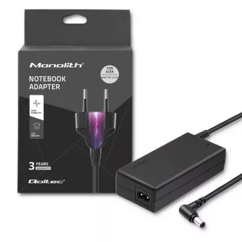 Qoltec toiteplokk sülearvutile Acer 65W 3.42A 19V 5.5x2.5 50016.65W