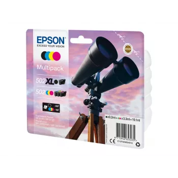Epson 502 XL tindikassett 4 tk Originaal High (XL) Yield Must, Sinine, magenta, Kollane