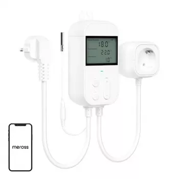 Digitaalne termostaat Meross MTS960HK Valge LCD AC 16A