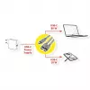 ROLINE - USB-kaabel - 24 kontaktiga USB-C (M) kuni 24 kontaktiga USB-C (M) - USB 2.0 - 1,85 m - USB-toiteallikas (100 W) - Must (11.02.8308)