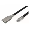 NATEC Kaabel USB-C/A 2.0 1m prati 1m must metall