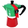 Bialetti Moka Express Italia 6TZ (300 ml) punane-roheline