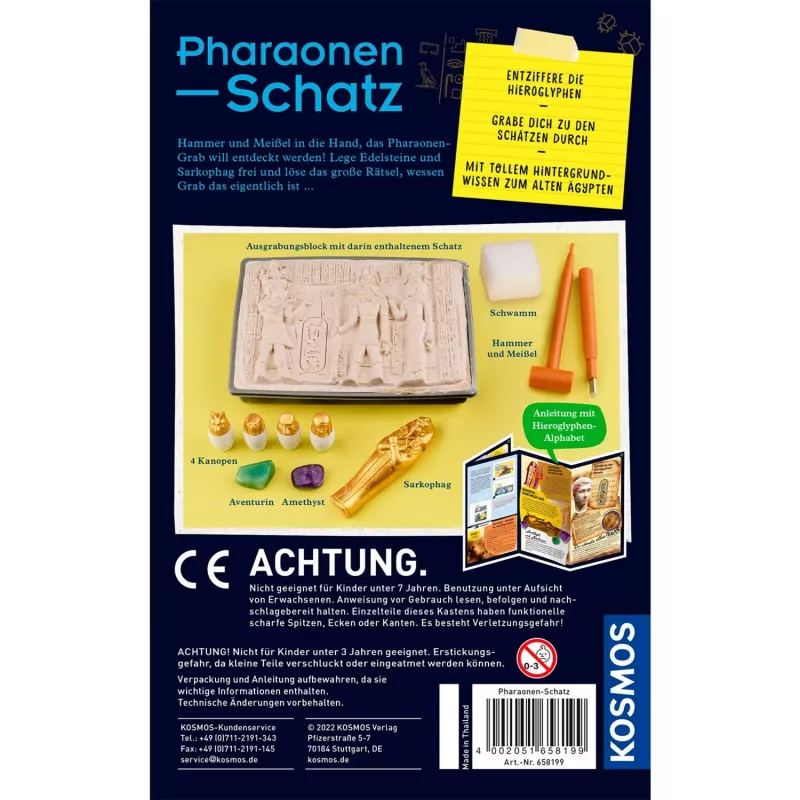 Pharaonen-Schatz, eksperimendikomplekt
