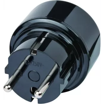 Reisiadapter USA, Jaapan/maandatud pistik, pistikupesa adapter must