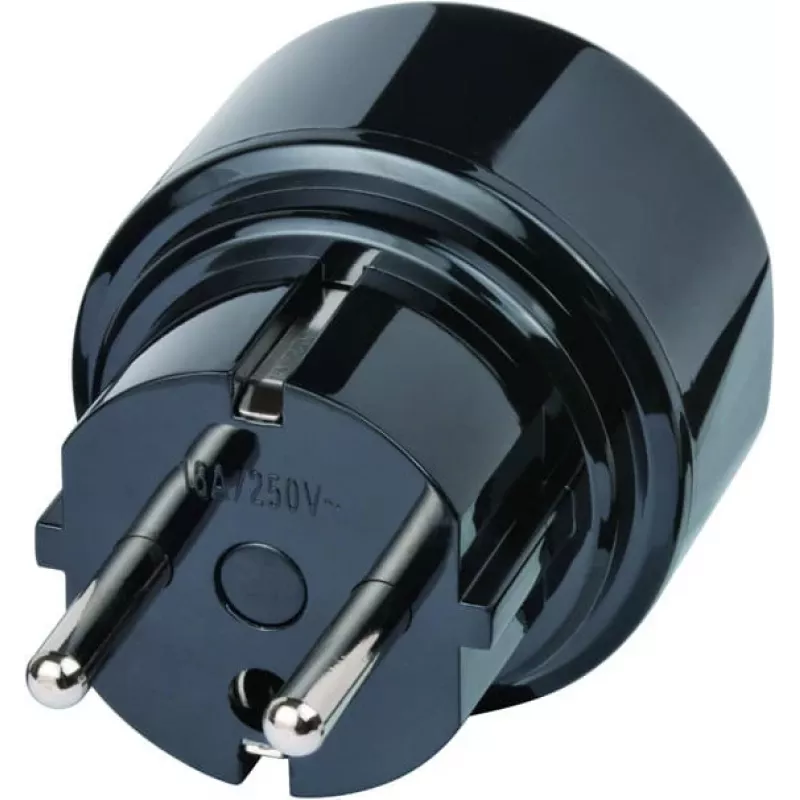 Reisiadapter USA, Jaapan/maandatud pistik, pistikupesa adapter must