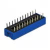 DIP-lüliti PCB-le DELOCK 66388, sinine plastik, 10 tk, 31,9×9,9×5,5 mm