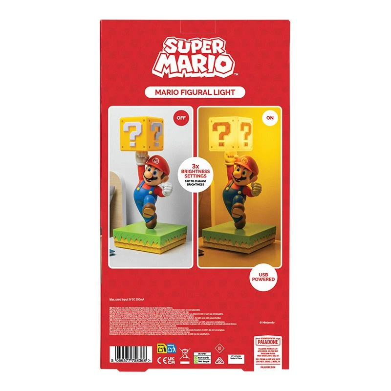 Table lamp Paladone Super Mario Diorama Light — dekoratiivne valgustatud dioraam lauale või riiulile