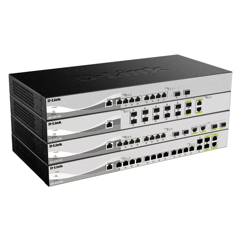 D-Link 24-port 10G SFP+, 4-port 10GBASE-T Smart Managed Switch
