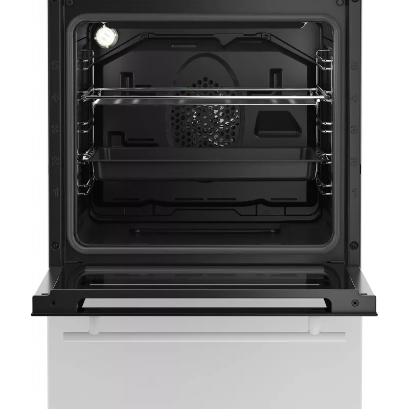 Gaasipliit ja elektriahi BEKO FSM51339DWDS 50 cm, valge, energiaklass A