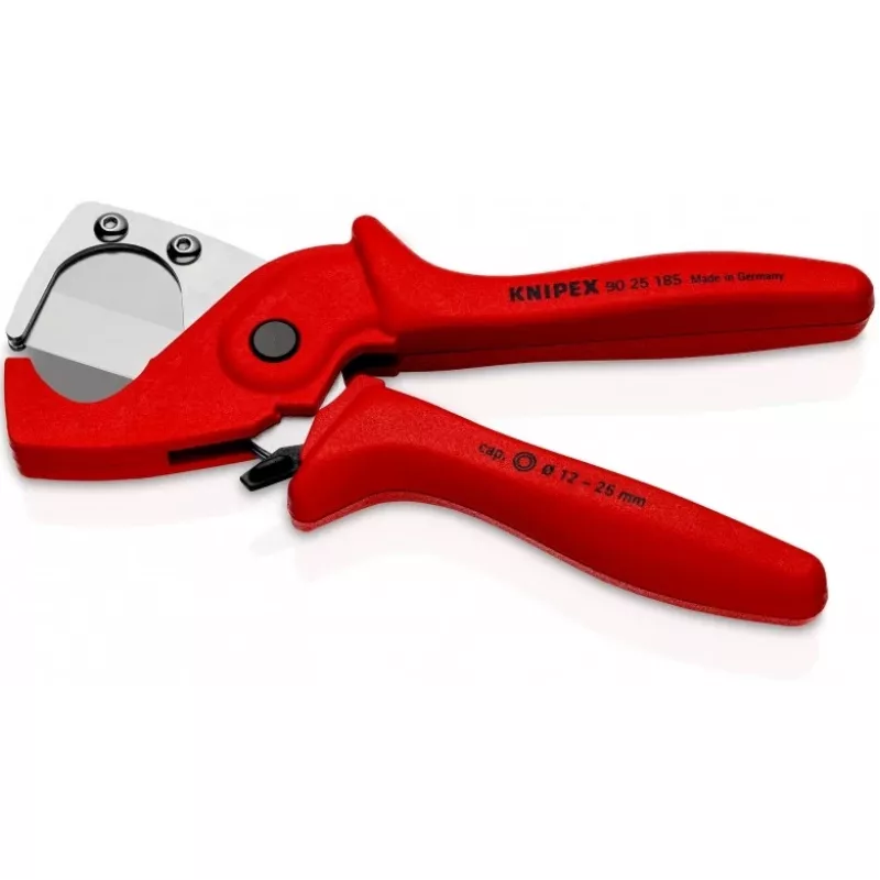 Knipex 90 25 185 - Torulõikur - Teras - Plastik - Punane - 1,2 cm - 18,5 cm (90 25 185)