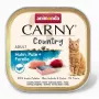 ANIMONDA Carny Country Chicken, Turkey + Trout - märg kassitoit - 100 g