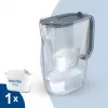 Veefiltrikann BRITA Style Essential 2.4 L Graphite — kann MAXTRA kassetiga, Smart Light, 1.4 L filtreeritud maht