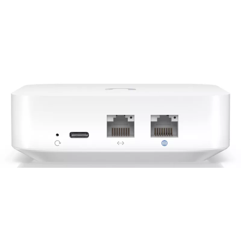 Ubiquiti | UniFi Next-Generation Gateway Lite | 802.11ax | 10/100/1000 Mbit/s | Ethernet LAN (RJ-45) pordid 1 | Mesh tugi Ei | MU-MiMO Ei | Ei mobiilset lairibaühendust