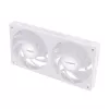 Akasa VEGAS A24 12 cm valge kuullaagriga ventilaator