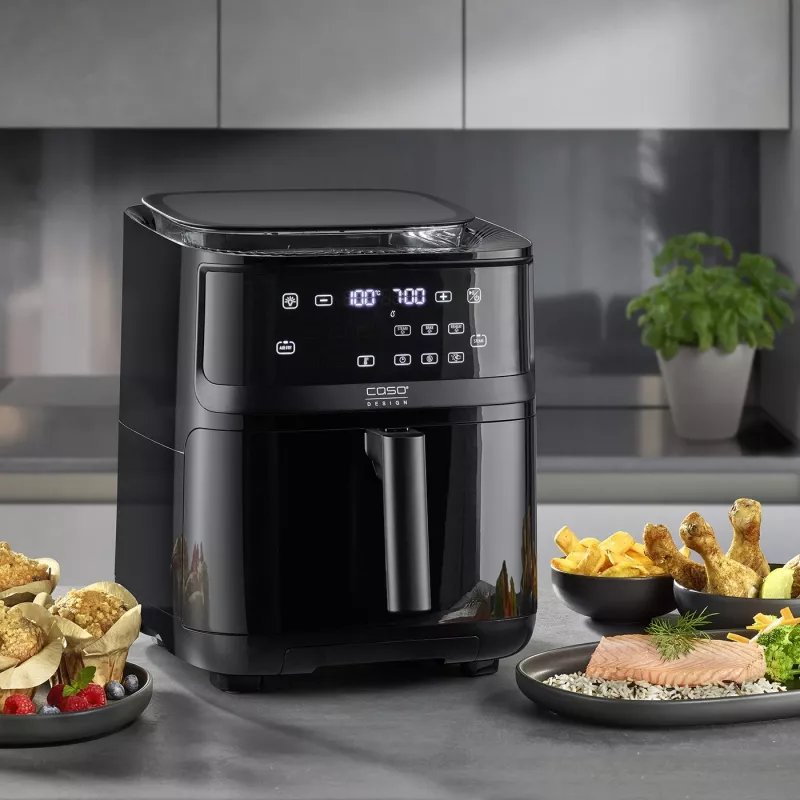 Õhkfritüür Caso Steam and AirFry 700, 1700 W, 7 L, must