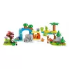 Mänguasjakomplekt LEGO DUPLO Town Wild Animal Families 3-in-1 10446 — 92 osa, alates 2. eluaastast, 200×220×340 mm