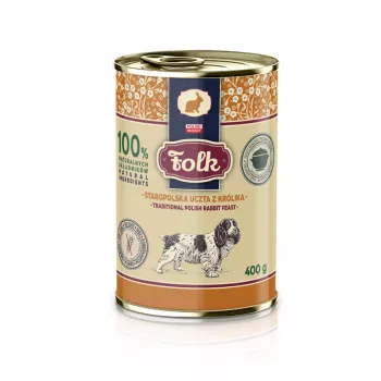 FOLK Traditional polish rabbit feast - märg koeratoit - 400g