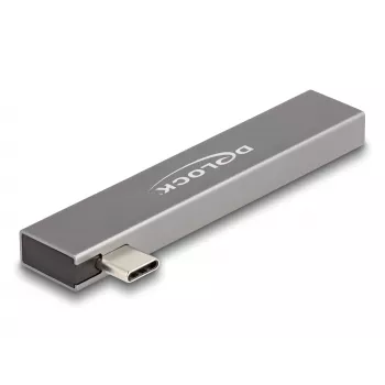 DeLOCK 3-pordiline õhuke USB-jaotur USB USB-C 10 Gbps 2 x USB 2.0