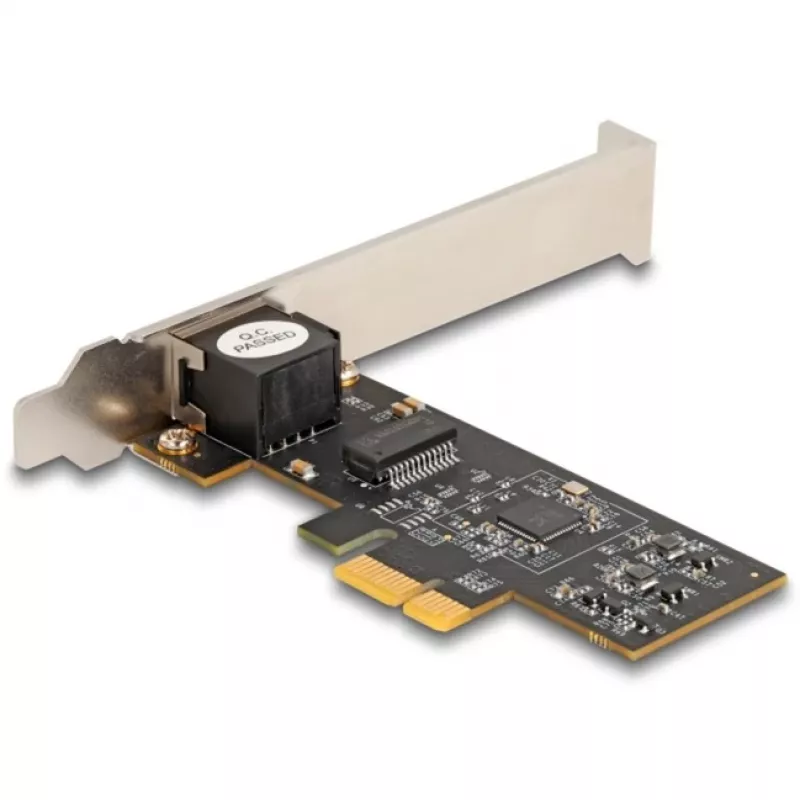 DeLOCK PCI Express x1 kaart 81260 1 x RJ45 5 Gigabit LAN RTL8126