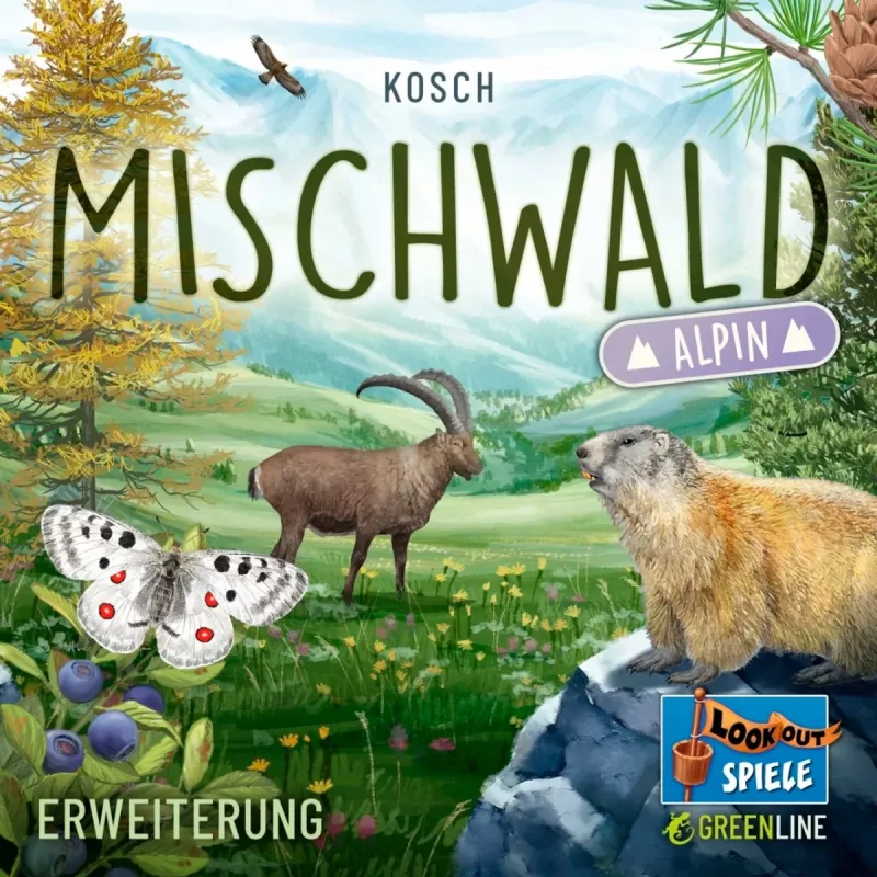 Mischwald - Alpin, kaardimängu laiendus