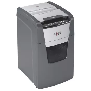 Rexel Optimum AutoFeed+ 130X paberipurustaja Ristpurustamine 55 dB 22 cm Must, Hõbedane